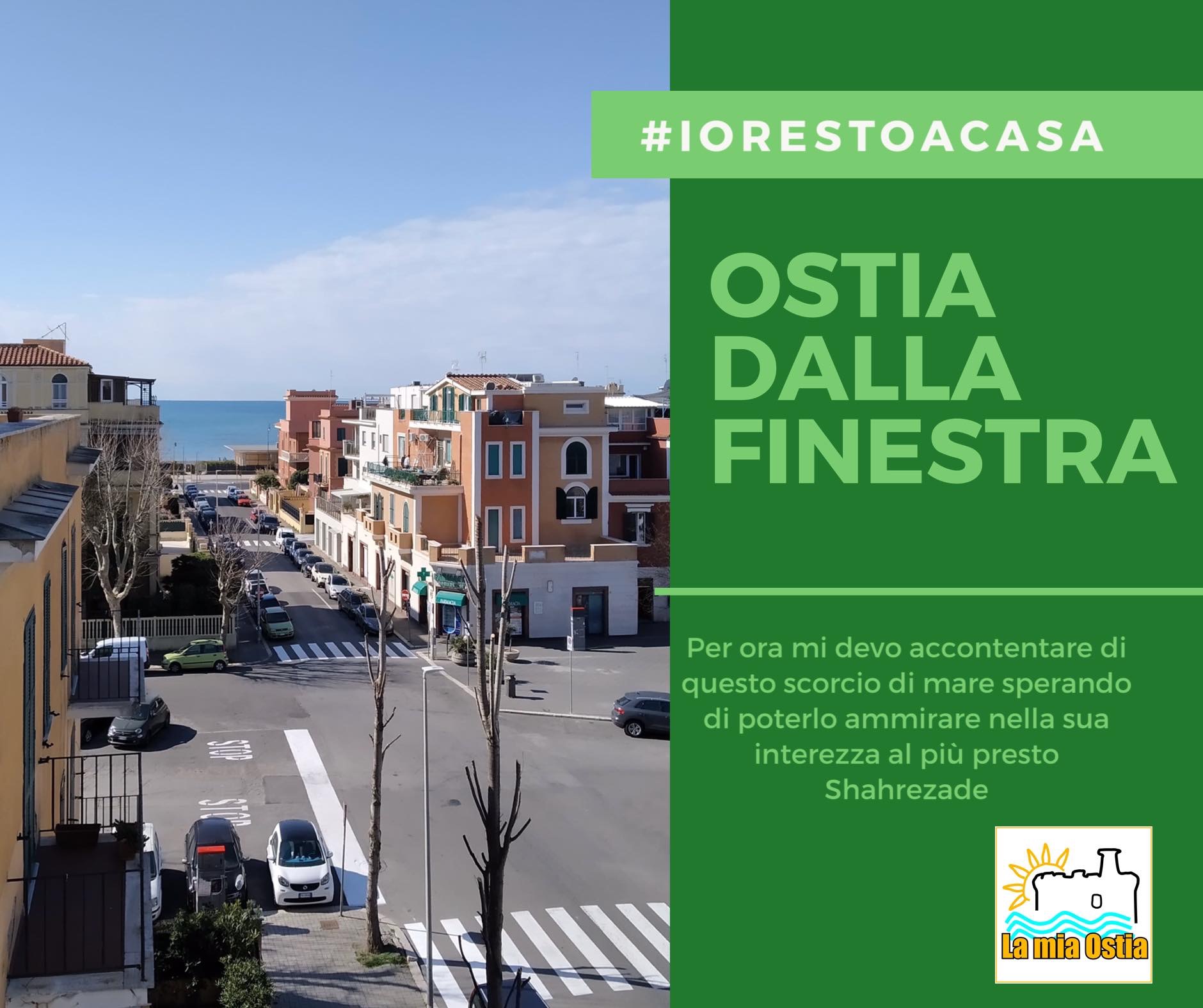 Ostia dalla finestra: mese di marzo